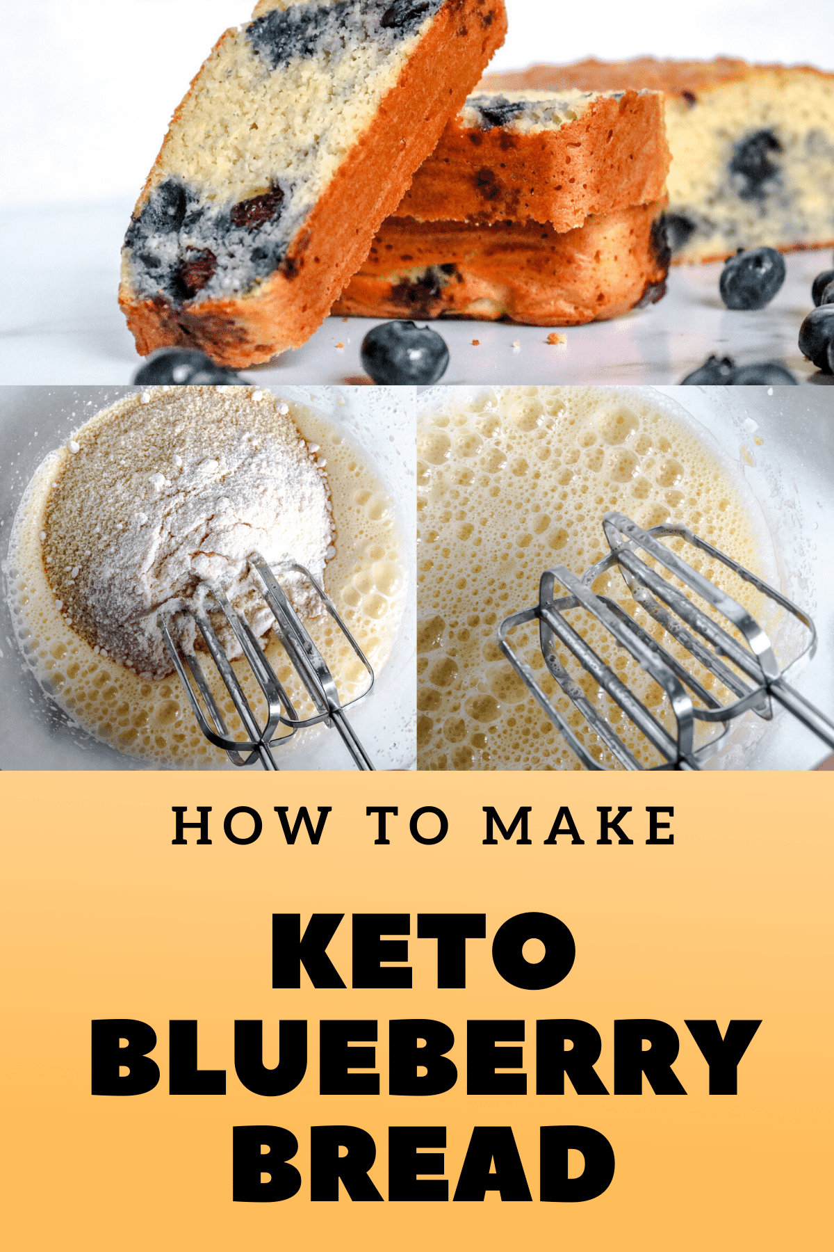 Keto Blueberry Bread Recipe тлж By Pink