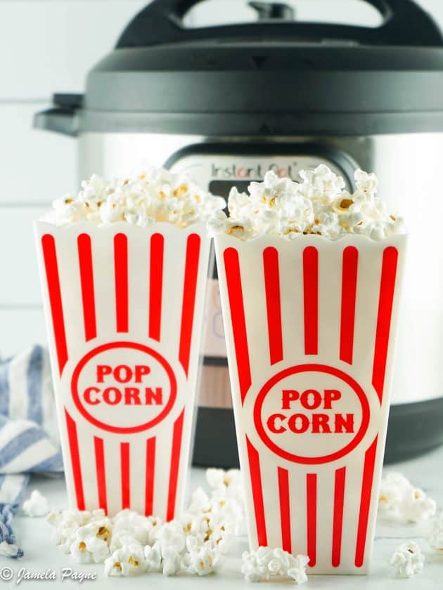 Instant pot air fryer lid popcorn sale