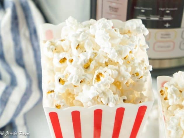 popcorn container full of popcorn